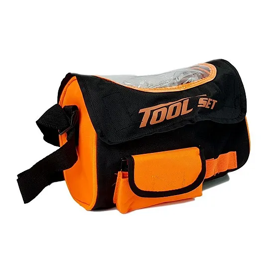 Handyman Set in Shoulder Bag Tools Battery Drill Darbo įrankiai