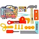 Handyman's Kit in Suitcase Tools for Kids Hammer Darbo įrankiai