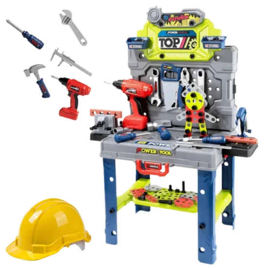 Meistro įrankių rinkinys su stalu