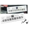 Baltas elektrinis pianinas su USB mikrofonu