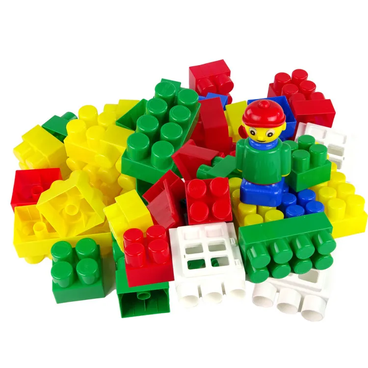 Colorful construction blocks 65 pcs Builders