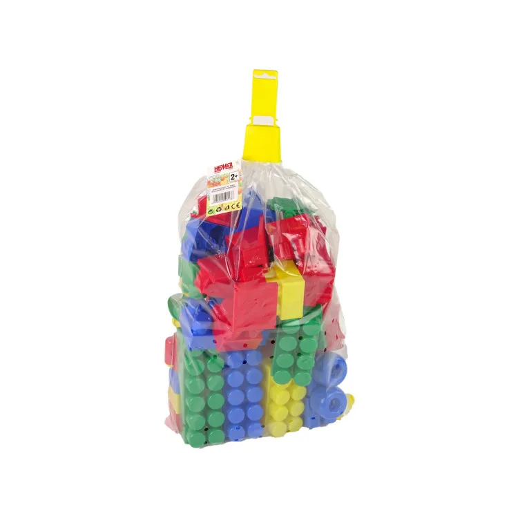 Colorful construction blocks 65 pcs Builders