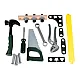 Little Handyman's Kit Box Hammer Saw Tools Darbo įrankiai