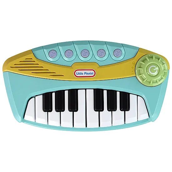 Light blue small interactive piano Musical instruments