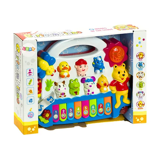 Baby piano with animal sounds Musical instruments