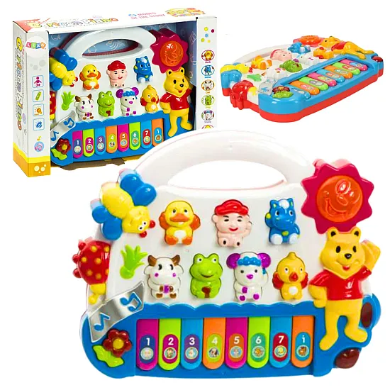 Baby piano with animal sounds Musical instruments