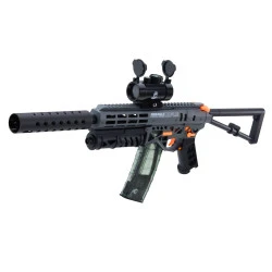 Juodas MK7 vandens kulkų šautuvas