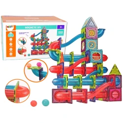 Magnetinių blokelių rinkinys, 145 detalės