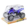 Quad Terrain Drive Treaded Wheels Blue Žaisliniai automobiliai