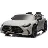 Pilkas elektrinis automobilis Mercedes AMG DK-GT63