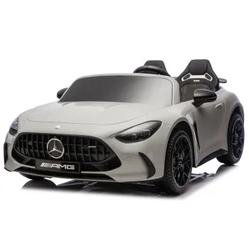 Электрическая машинка для детей Mercedes AMG DK-GT63, серая
