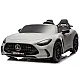 Pilkas elektrinis automobilis Mercedes AMG DK-GT63