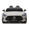 Pilkas elektrinis automobilis Mercedes AMG DK-GT63