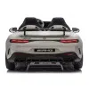 Pilkas elektrinis automobilis Mercedes AMG DK-GT63