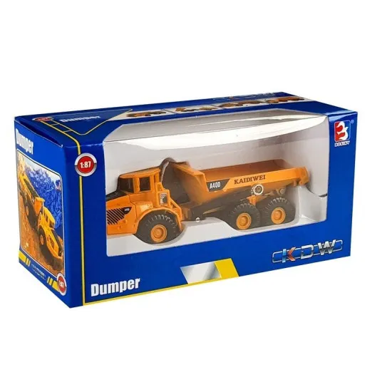 Metal Dumper Truck 1:87 Die Cast Model Žaisliniai automobiliai