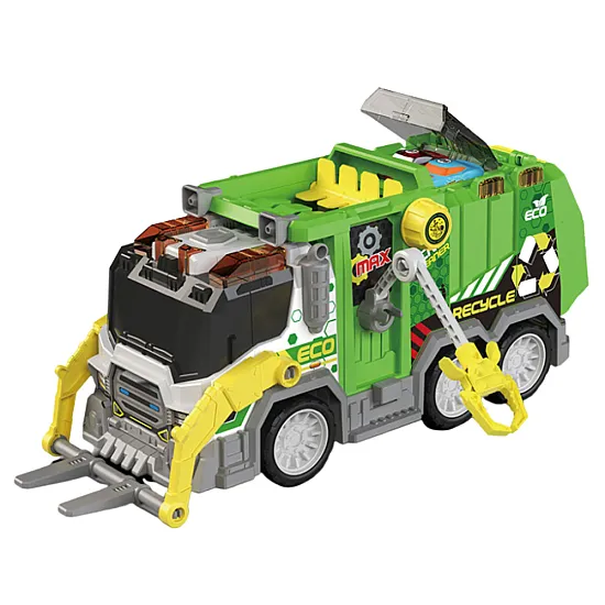 Truck Garbage Truck Municipal Vehicle Lights Sounds Žaisliniai automobiliai