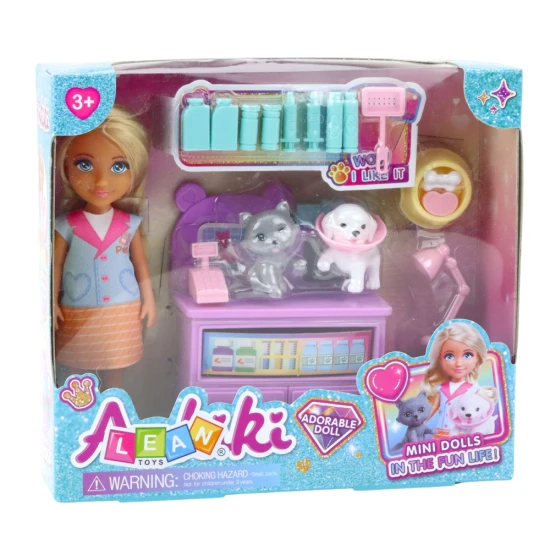 Lėlės veterinarės gydymo rinkinys Lėlės ir žaidimų rinkiniai