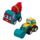 Set of Mini Construction Cars with Motor in a Bag 6 pcs. Žaisliniai automobiliai