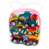 Set of Mini Construction Cars with Motor in a Bag 6 pcs. Žaisliniai automobiliai