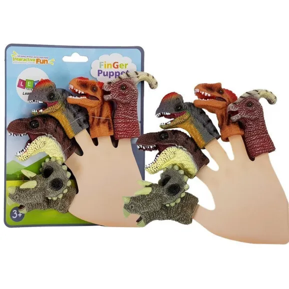 Dinosaur finger puppet set Dinosaurs