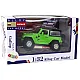 Off-Road Car Battery Powered Friction Drive Metal Green 1:32 Žaisliniai automobiliai