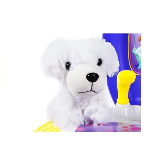 Šuniukų kirpyklos rinkinys lagaminas Pliušiniai žaislai