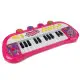 Rožinis pianinas su 24 klavišais Muzikos instrumentai