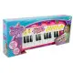 Rožinis pianinas su 24 klavišais Muzikos instrumentai