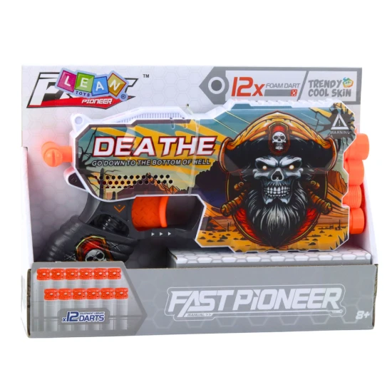 Piratų šautuvas su putplasčio kulkomis Šautuvai