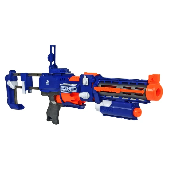 Mėlynas šautuvas su šovinias Šautuvai