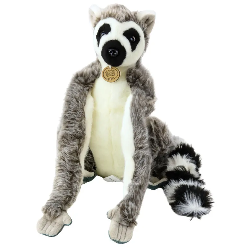 Plush Lemur Cuddly Toy with Long Velcro Paws 27cm Plush toys