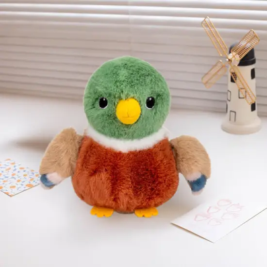 Plush Mascot Cuddly Toy Bird Plush Little Duck 12cm Pliušiniai žaislai