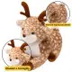 Plush Mascot Cuddly Toy Deer Brown Spotted 23cm Pliušiniai žaislai