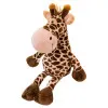 Plush Mascot Cuddly Toy Giraffe Brown 28cm Plush toys