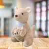 Plush Mascot Cuddly Toy Kangaroo With Cub 23cm Plush toys