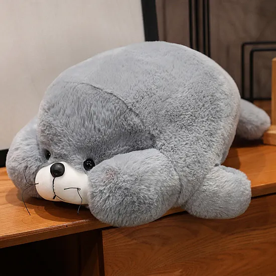 Plush Mascot Cuddly Toy Large Grey Seal 29cm Pliušiniai žaislai