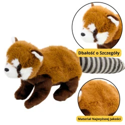 Pliušinė raudona Panda