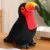 Plush toucan bird plush toy mascot plush toy red 20 cm