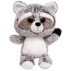 Plush Toy Raccoon Cuddly Toy Big Eyes 22cm Pliušiniai žaislai