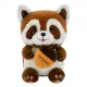 Plush Toy Raccoon with Acorn 23cm Pliušiniai žaislai