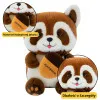 Plush Toy Raccoon with Acorn 23cm Pliušiniai žaislai