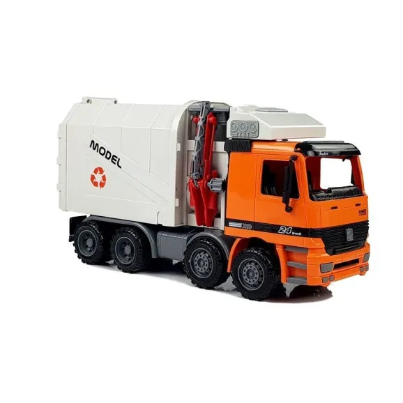 Powered Garbage Truck Trash Can Žaisliniai automobiliai
