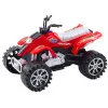 Quad Terrain Drive Treaded Wheels Red Mänguautod