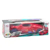 Sports Car Obstacle Sensor Led Ball 360° Rotation Lights Sound Red Mänguautod