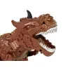 Nuotoliniu būdu valdomas rudas dinozauras su garų efektu Dinozaurai