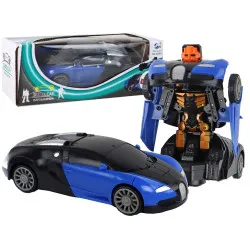 Mėlyna robotas automobilis