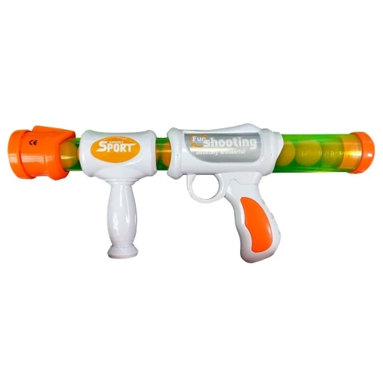 Šautuvas su minkštais kamuoliukais Šautuvai