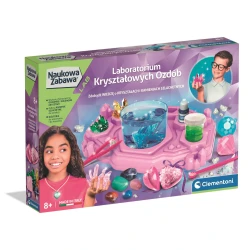 Kristalų papuošalų laboratorija, lenkų kalba Clementoni 