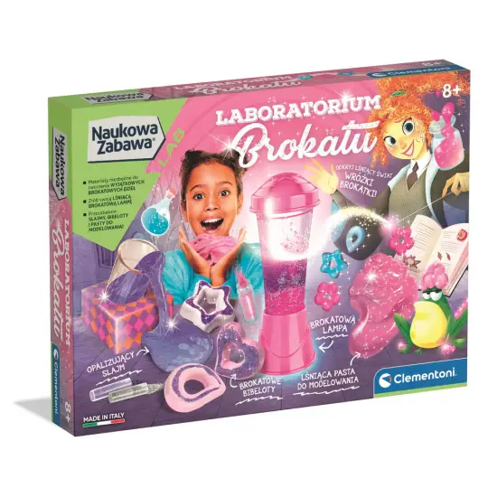 Blizgantis laboratorijos pasakų pasaulis, lenkų kalba Clementoni 50700 Lavinamieji