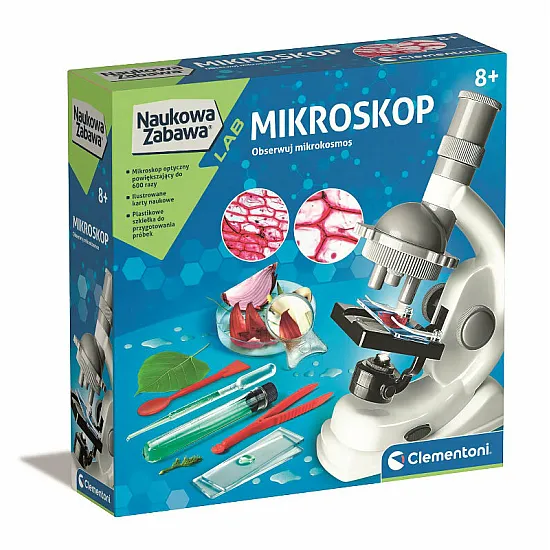 Moksliniai eksperimentai su mikroskopu lenkų kalba Lavinamieji